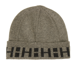 Hermes H Beanie, Grey, Cashmere, MIF, 3*